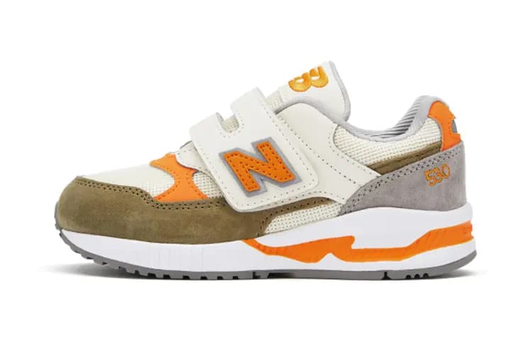 New Balance NB 530 Uşaq Qaçış Ayaqqabısı Bej/Narıncı