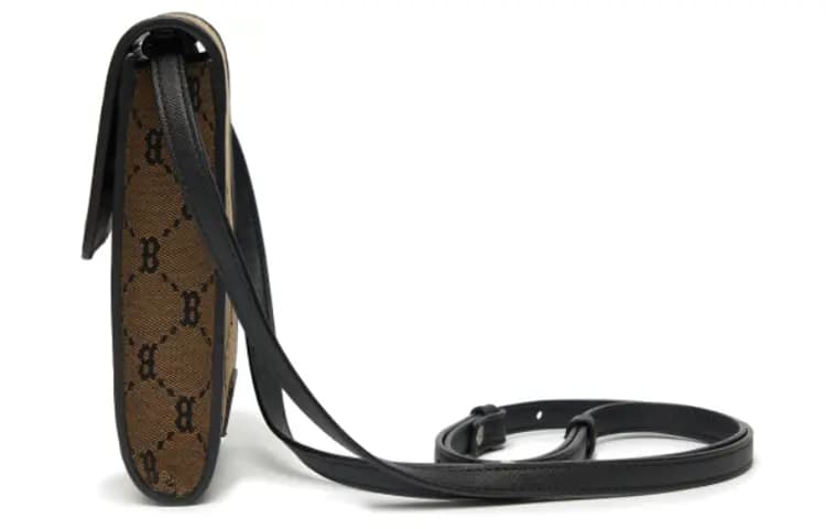 MLB Monogram Çiyindən Asılan Çanta Unisex Qəhvəyi 3
