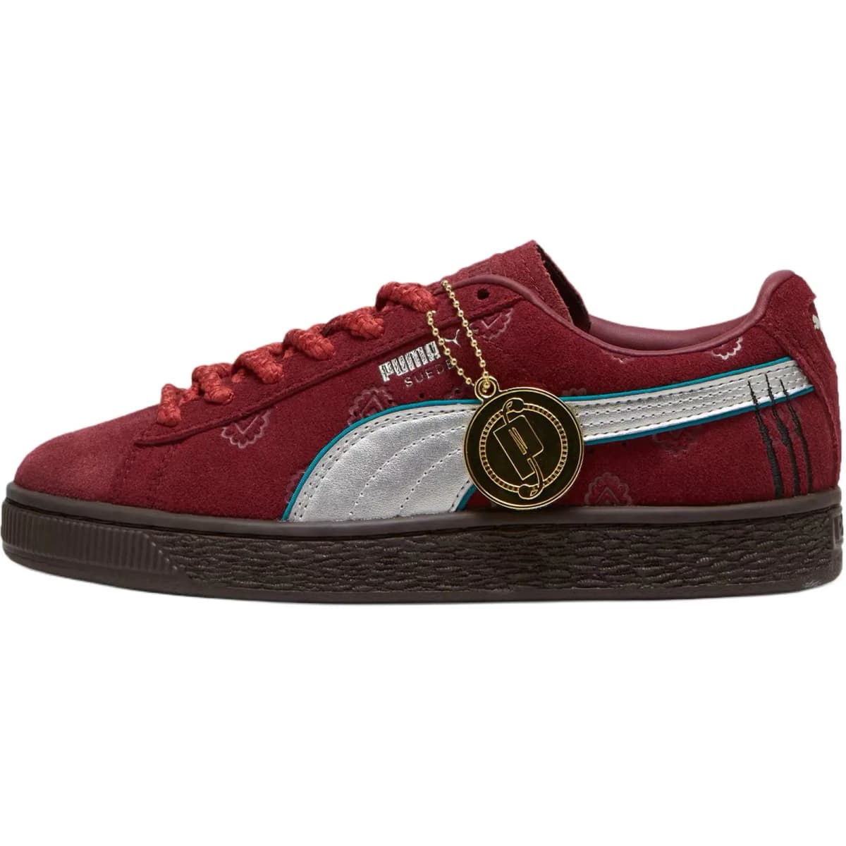 ONE PIECE x PUMA Suede Uşaq Ayaqqabısı Qırmızı