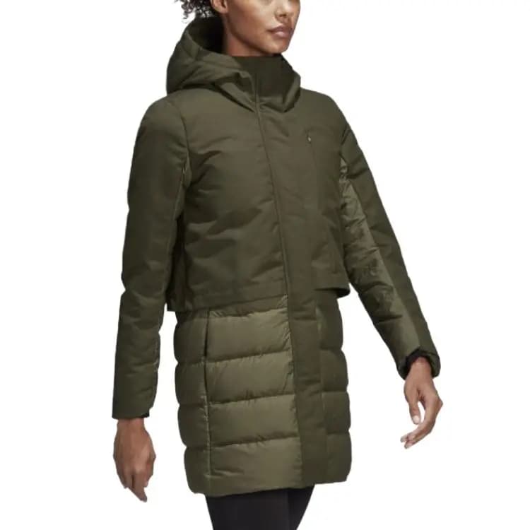 adidas CLIMAWARM Qadın Pencəyi Yaşıl 6