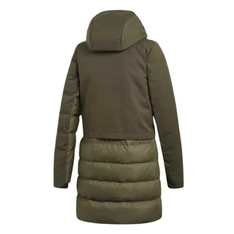 adidas CLIMAWARM Qadın Pencəyi Yaşıl 2