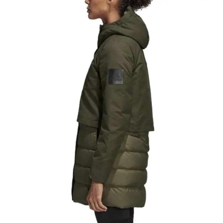 adidas CLIMAWARM Qadın Pencəyi Yaşıl 5
