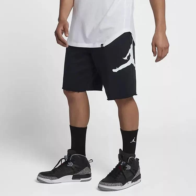 Jordan Jumpman Logo Kişi Şortu Qara 3