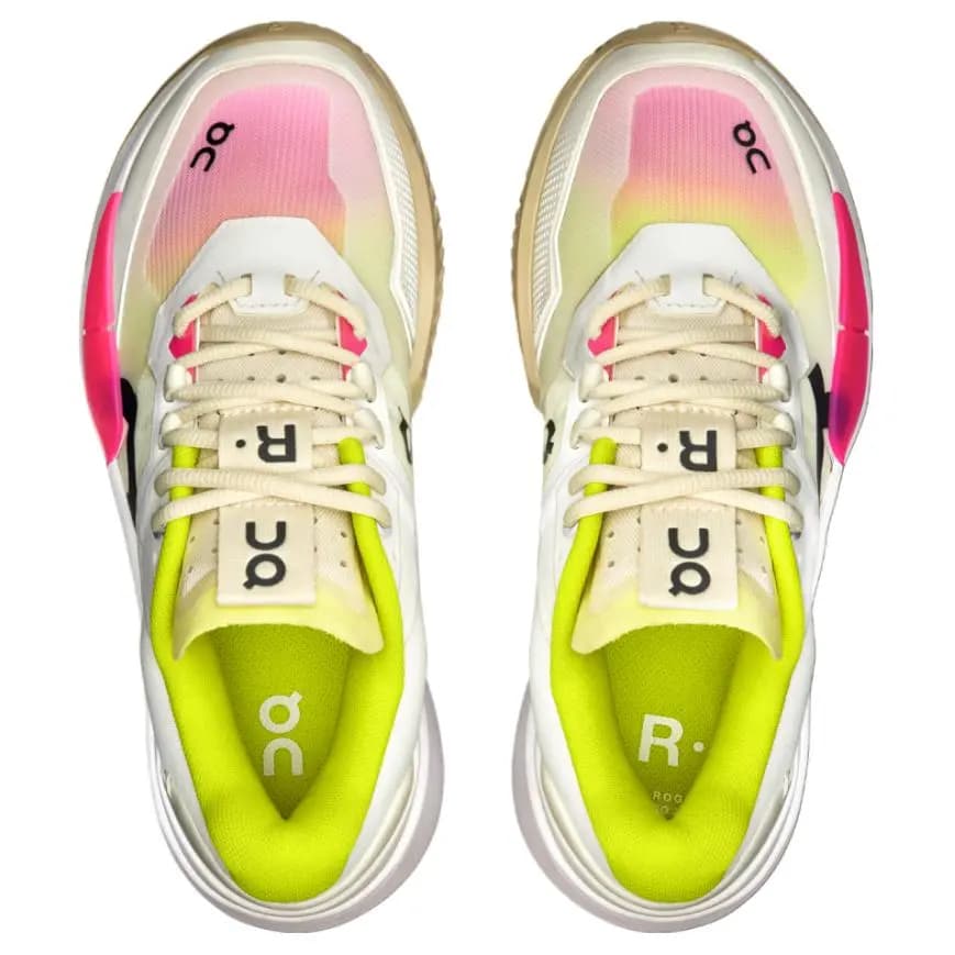 On The Roger Pro 2 Qadın Ayaqqabısı 'White Lime' 4