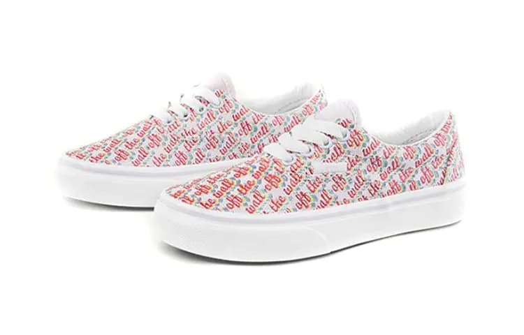 Vans Era Uşaq Skeyt Ayaqqabısı Ağ/Çəhrayı 3