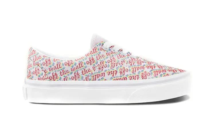 Vans Era Uşaq Skeyt Ayaqqabısı Ağ/Çəhrayı 2