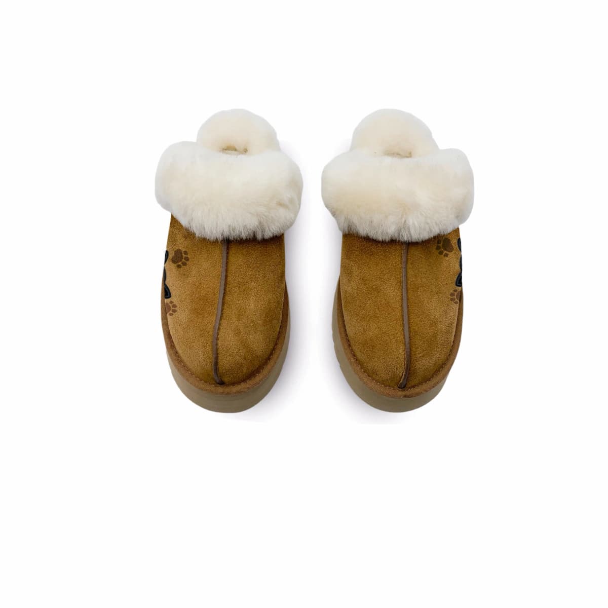 UGG Wrap-toe Qadın Ev Ayaqqabısı Şabalıdı Qəhvəyi 4