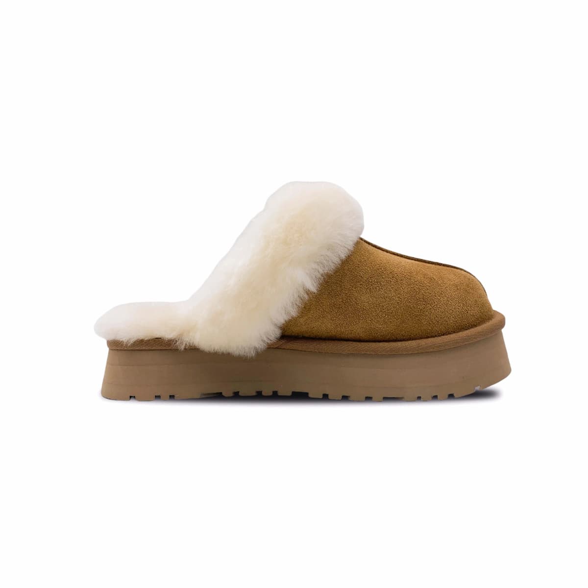 UGG Wrap-toe Qadın Ev Ayaqqabısı Şabalıdı Qəhvəyi 2