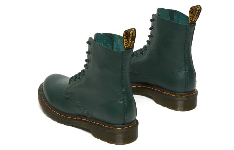 Dr.Martens 1460 Pascal Virginia Martin Qadın Çəkməsi Yaşıl 5