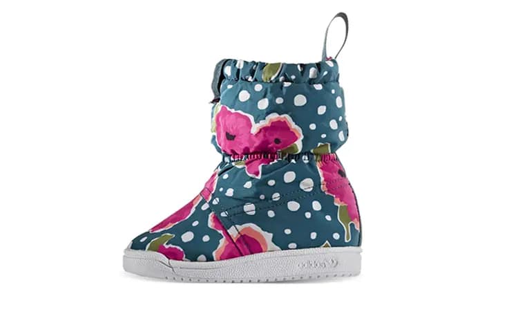 Adidas Originals Slipon Boot Uşaq Çəkməsi Mavi/Çəhrayı