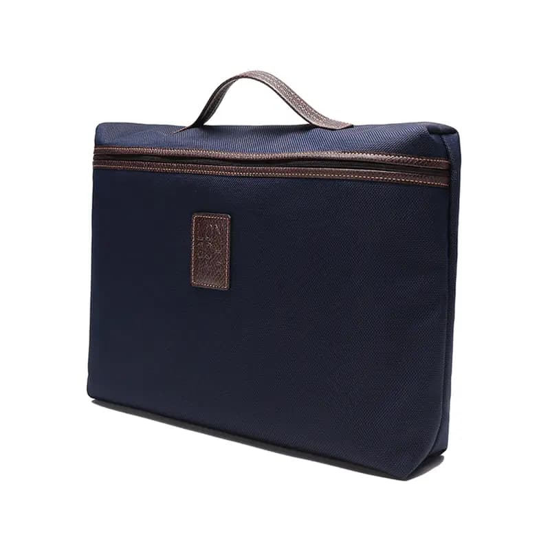 LONGCHAMP Boxford Qatlanan Portfel Mavi 2