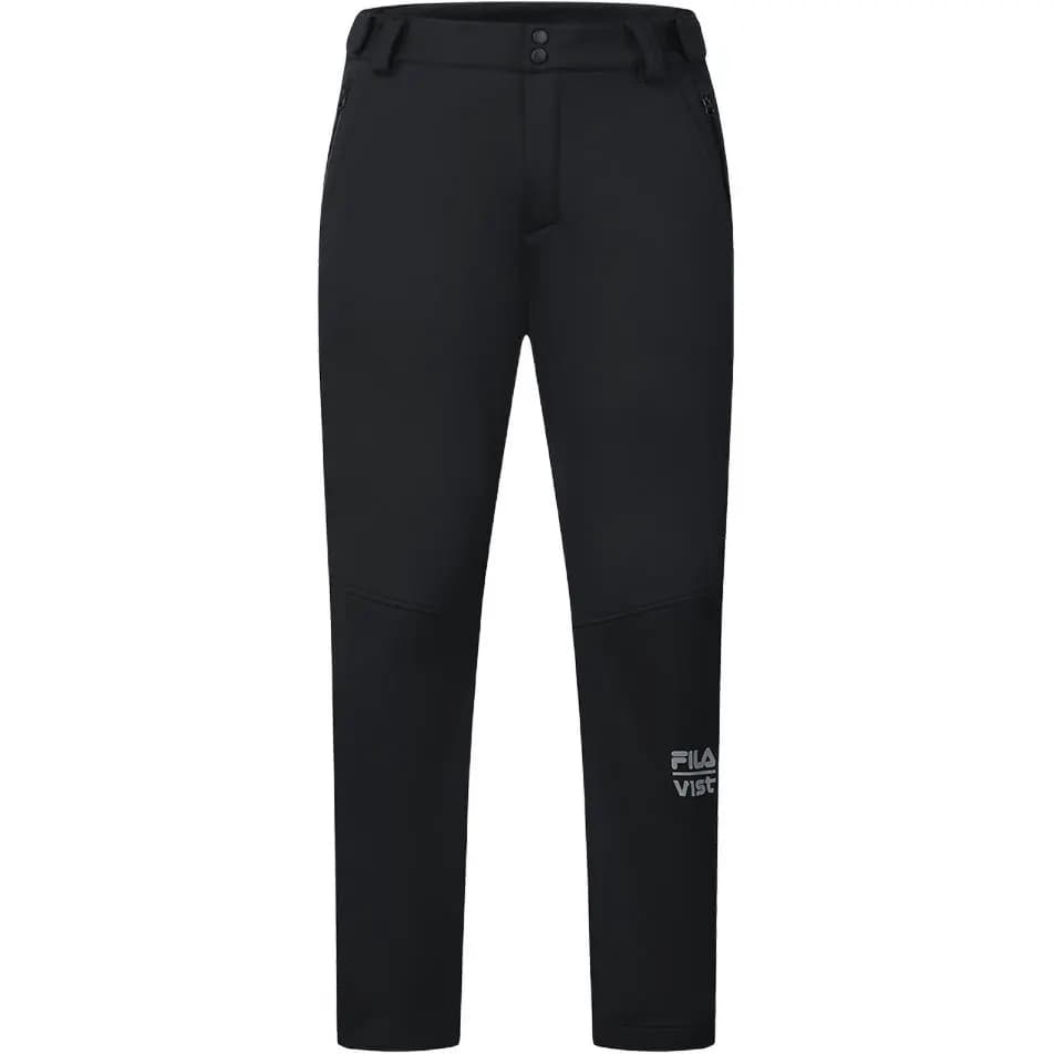 FILA SKI Series Fleece-Lined Ski Pants Men's Black