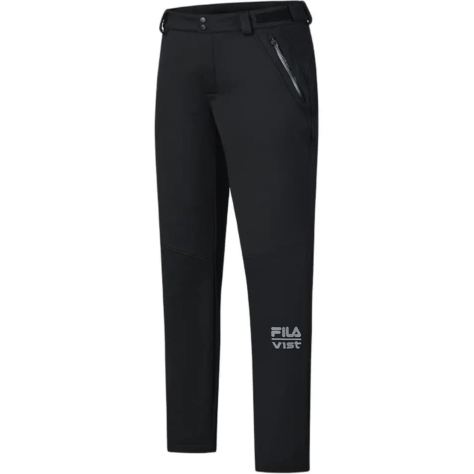 FILA SKI Series Fleece-Lined Ski Pants Men's Black 2