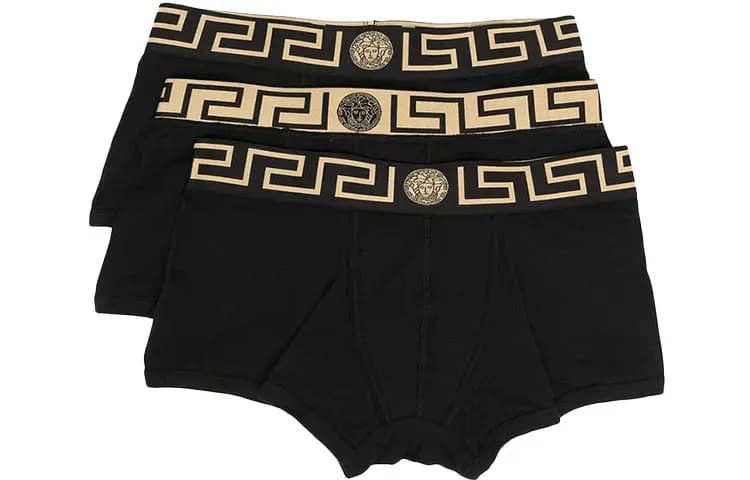 VERSACE Greca Band Üçlü Kişi Alt Paltarı Dəsti 2