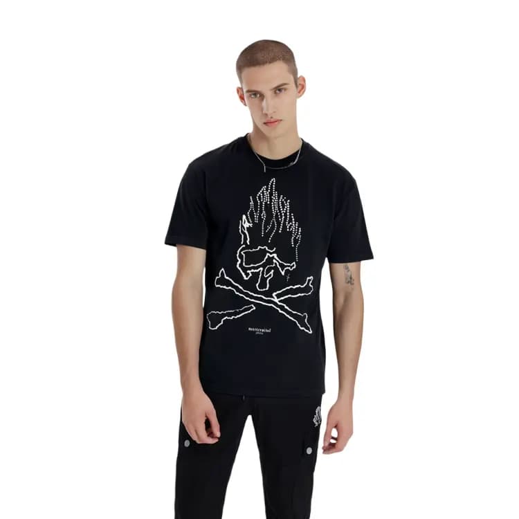 Travis Scott Cactus Jack For Mastermind Skull T shirt 3