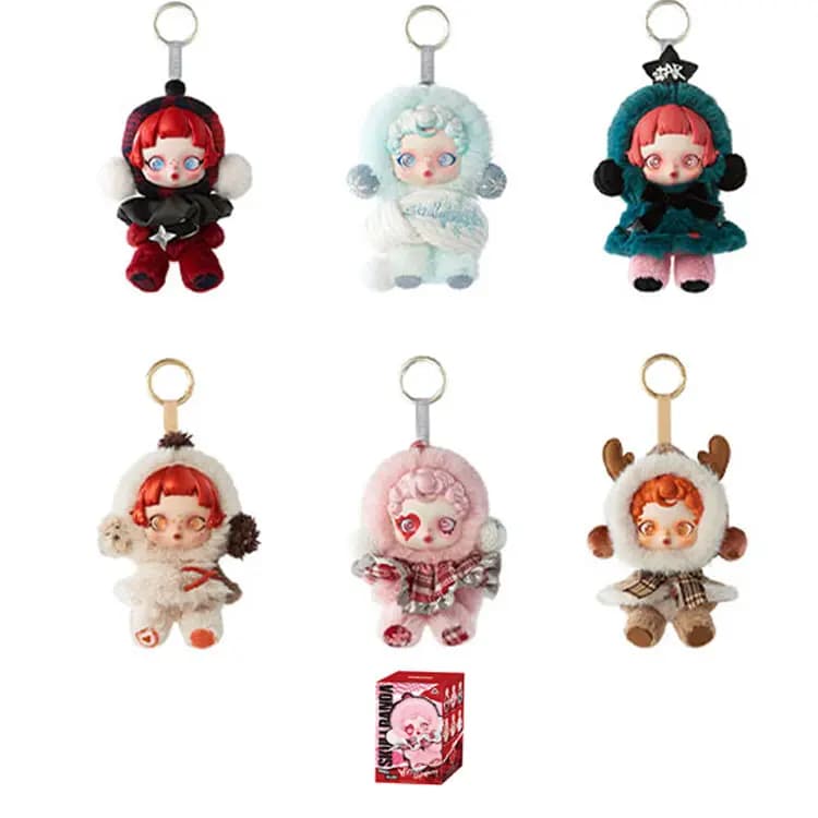 POP MART POP MART SKULLPANDA Winter Sonata Series Blind Box Single Blind Box/Full Box of 6 2