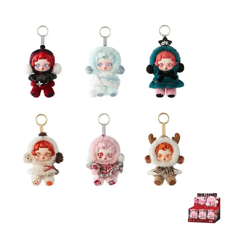POP MART POP MART SKULLPANDA Winter Sonata Series Blind Box Single Blind Box/Full Box of 6 4