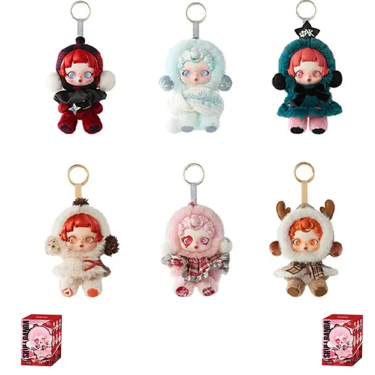POP MART POP MART SKULLPANDA Winter Sonata Series Blind Box Single Blind Box/Full Box of 6 3