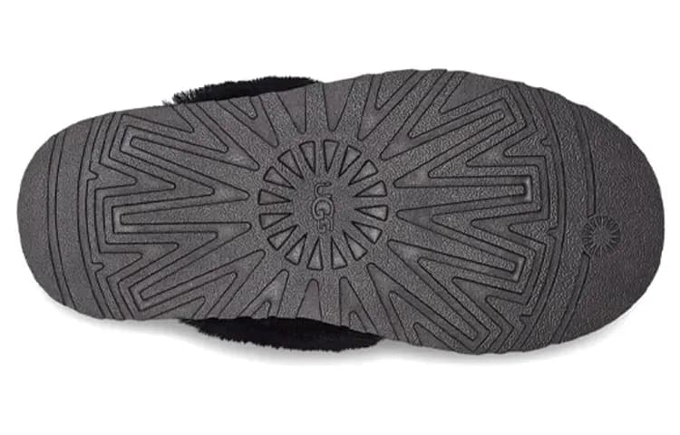 UGG Funkette Slipper Qadın Qara 6