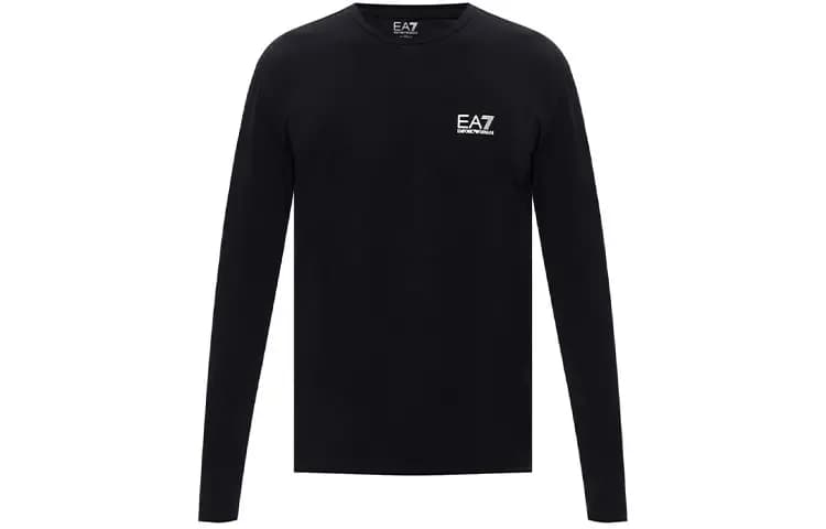 EMPORIO ARMANI Loqo Printli Uzunqol Köynək