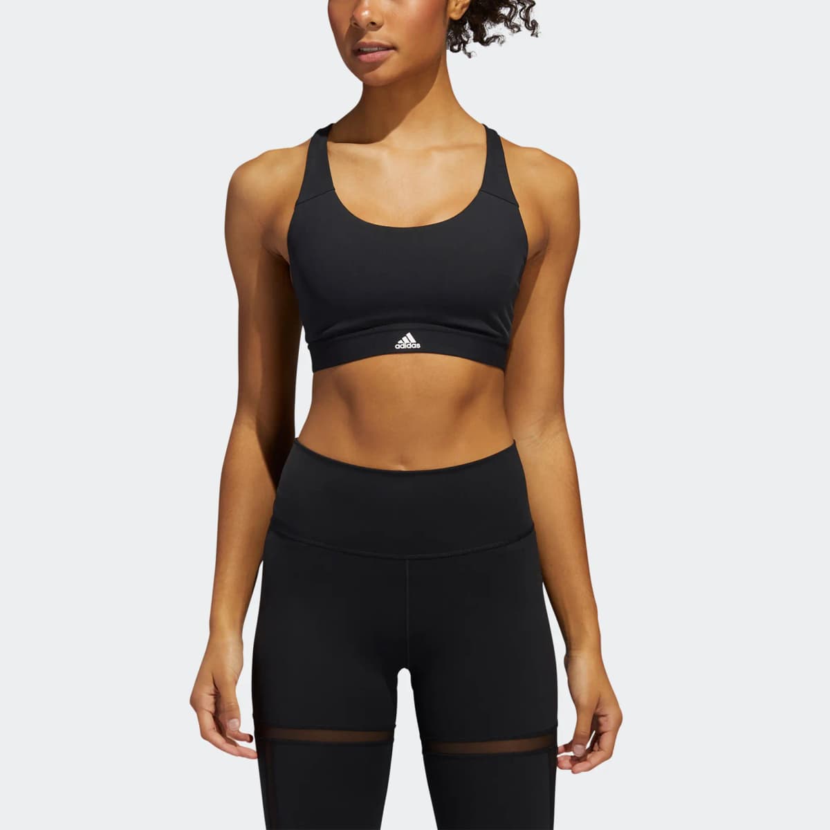 adidas Circuit İdman Büstqalteri Qara 3