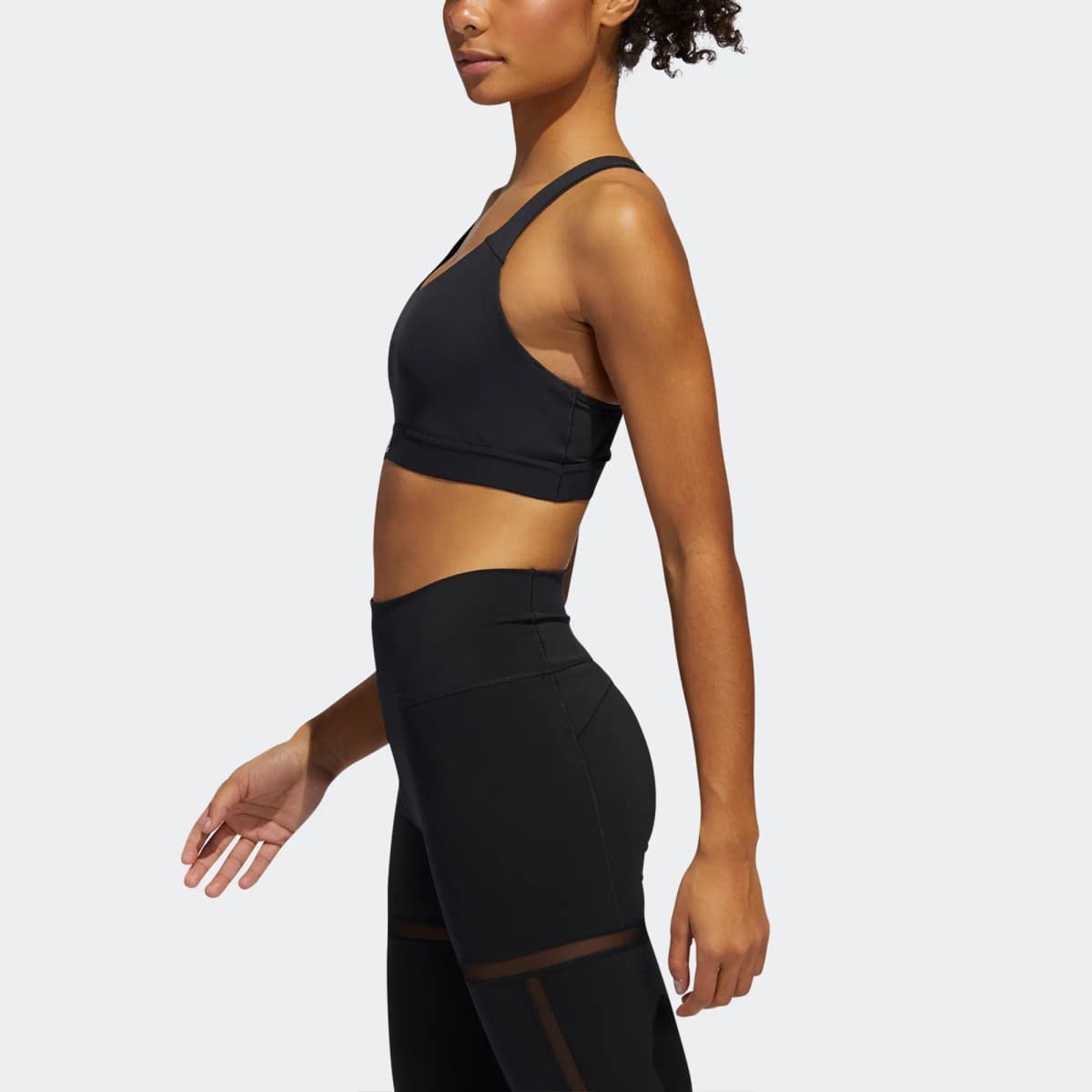 adidas Circuit İdman Büstqalteri Qara 5