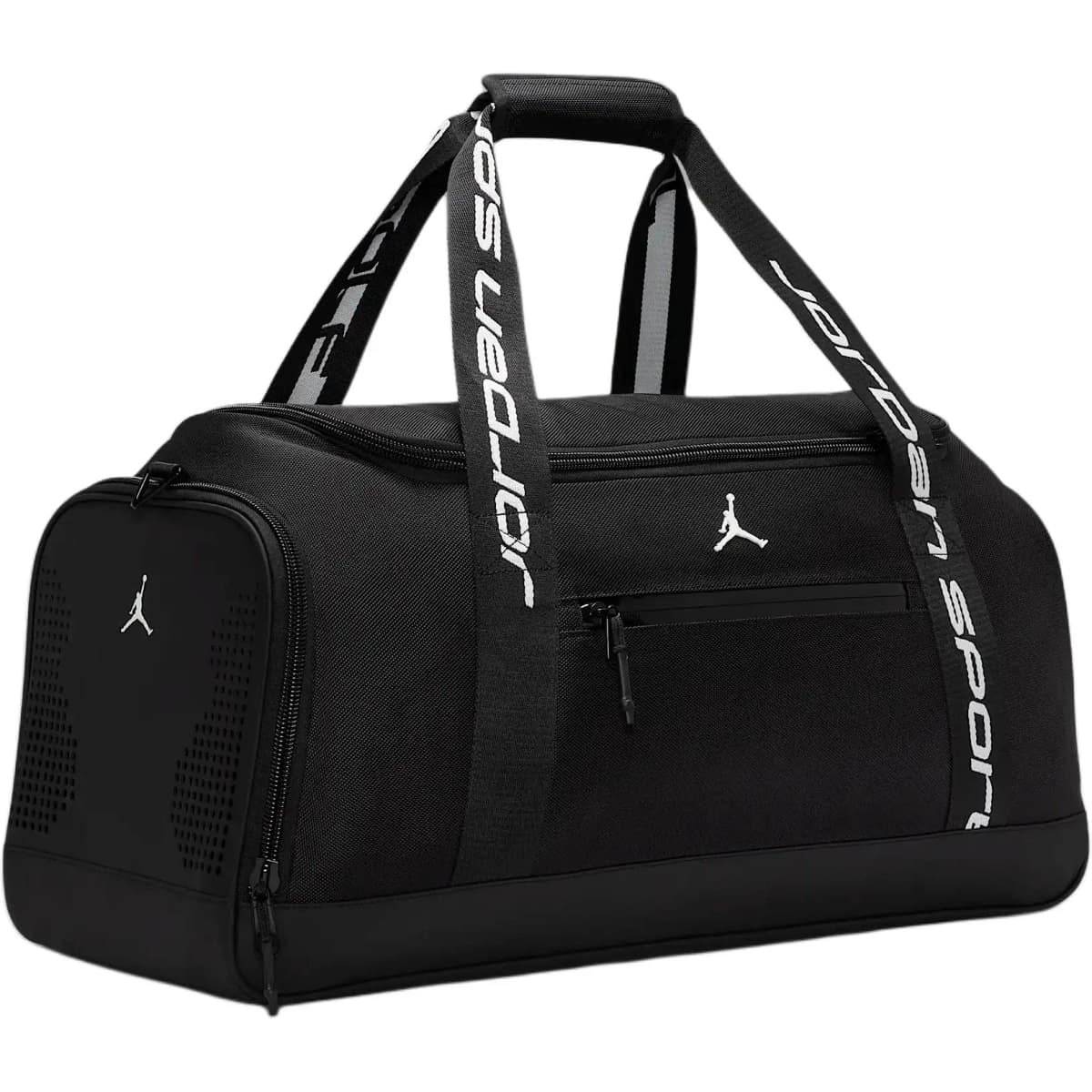 Jordan Minimalist Loqo Çaplı Səyahət Çantası 47.5L Unisex Qara 2
