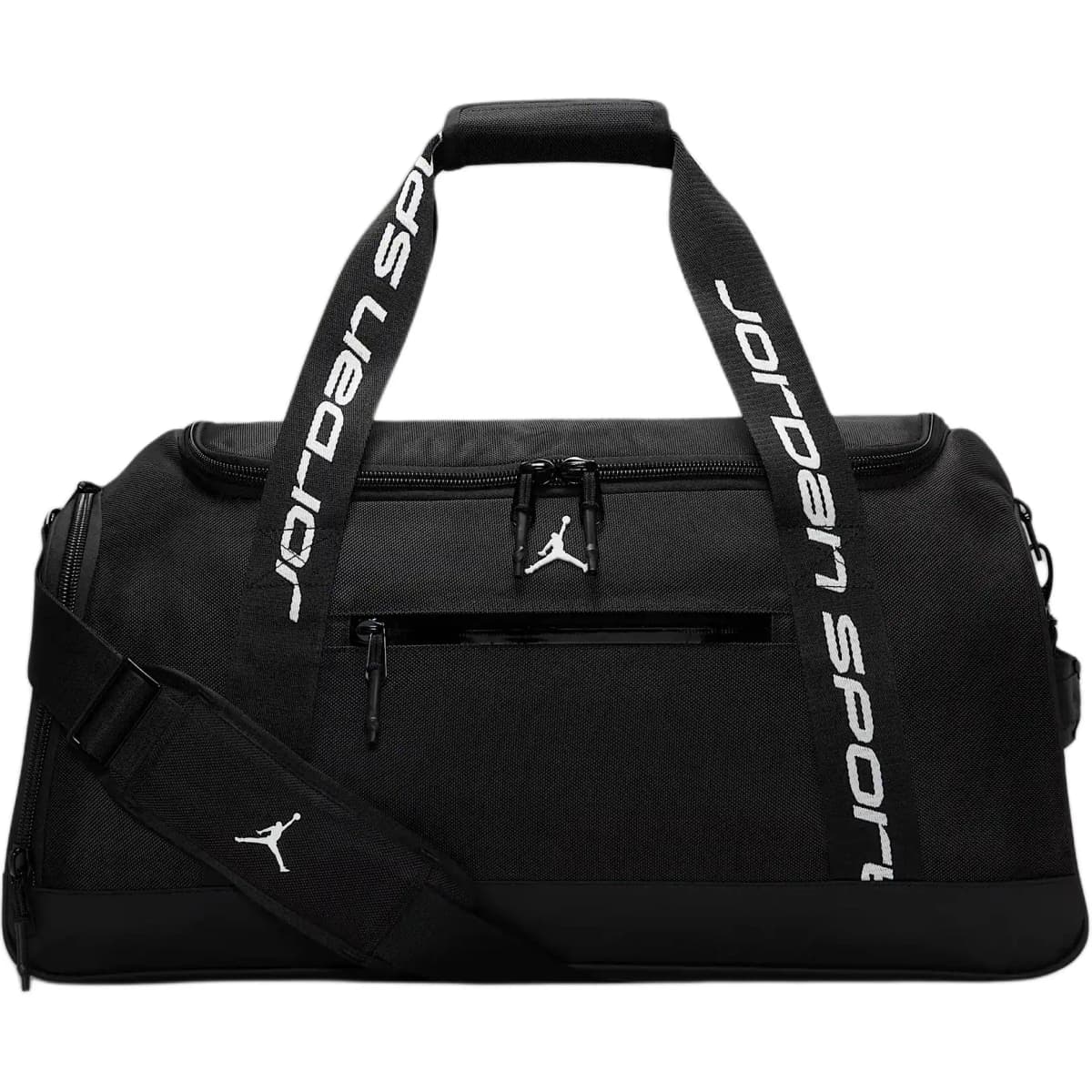 Jordan Minimalist Loqo Çaplı Səyahət Çantası 47.5L Unisex Qara