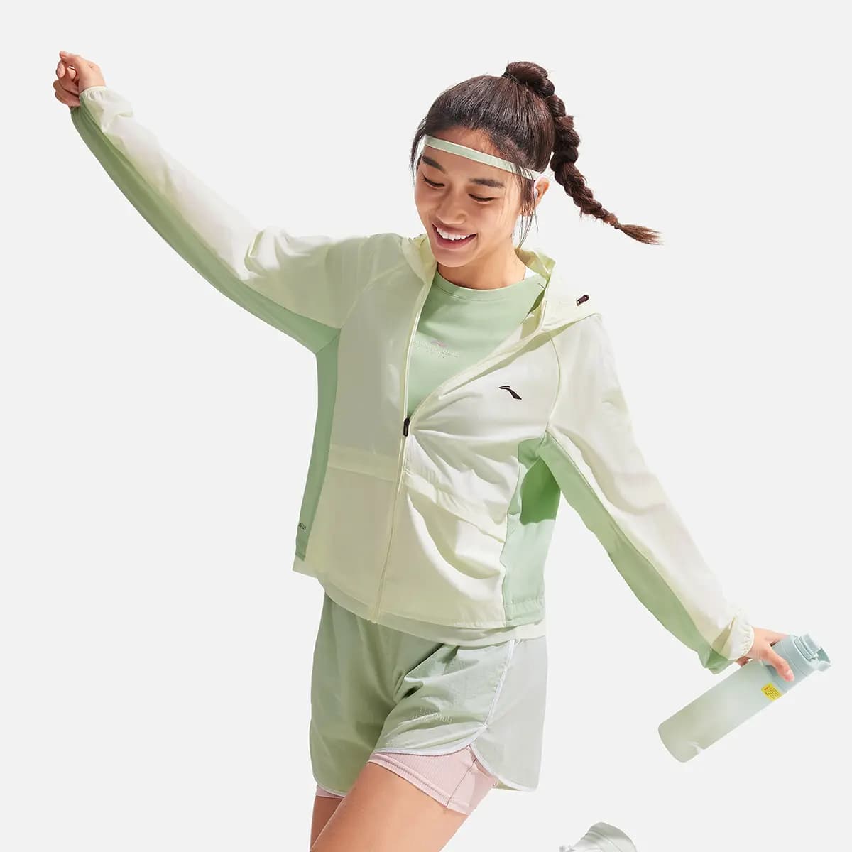 LiNing Fitness Series Sun Protection Clothing Women's Ivory 3
