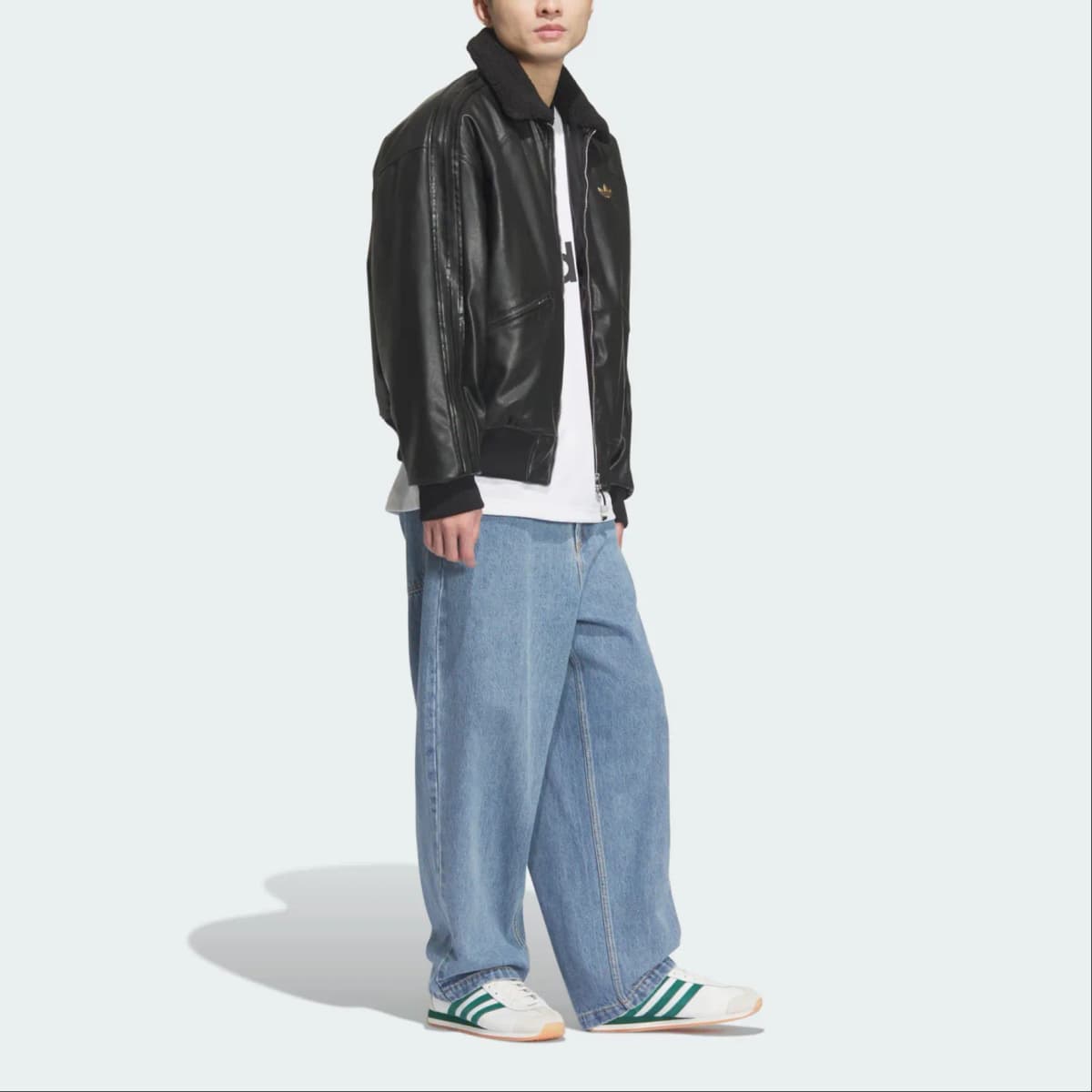 Adidas Originals Kişi Pencəyi Qara/Açıq Qırmızı 4