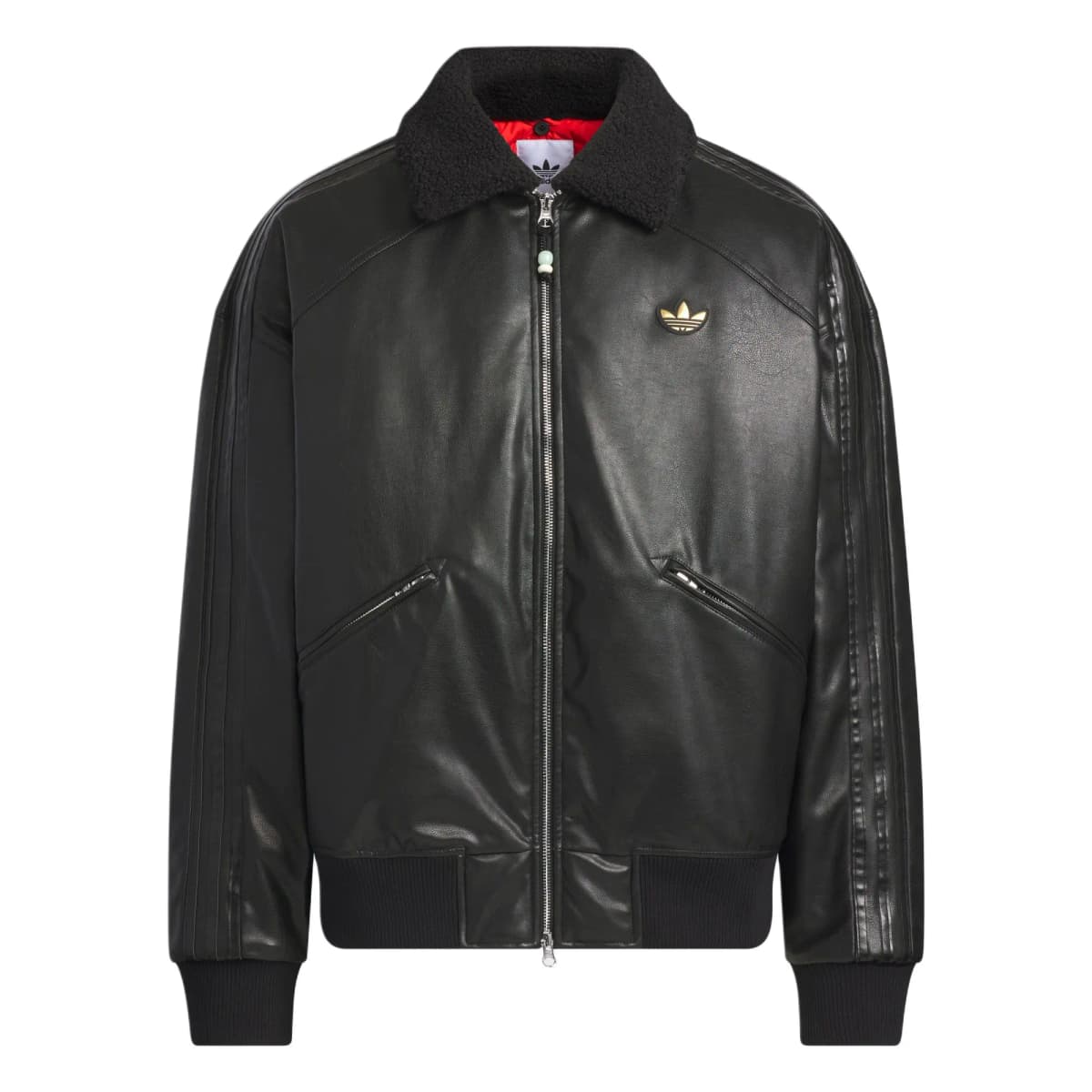 Adidas Originals Kişi Pencəyi Qara/Açıq Qırmızı