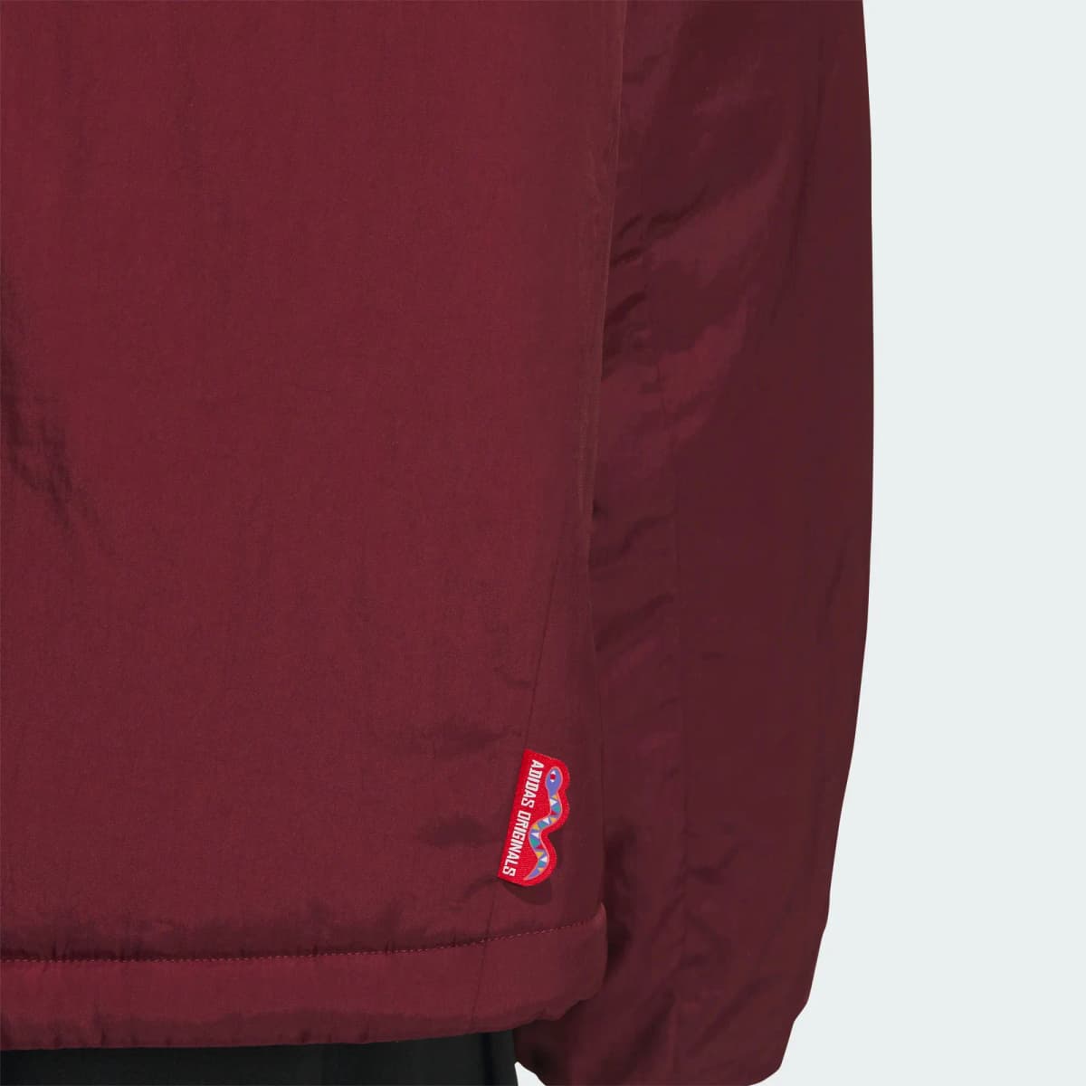 adidas Originals AW24 Year of the Snake Limited Edition LNY W Jacket PA Warm Sports Hooded Puffer Jacket Women's Dark Red 5