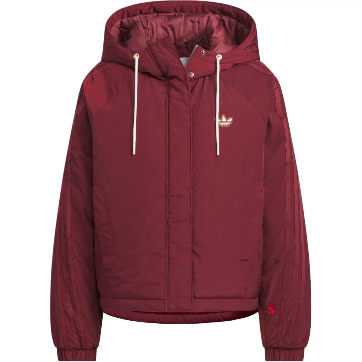 adidas Originals AW24 Year of the Snake LNY W Qadın Puffer Pencəyi Qırmızı