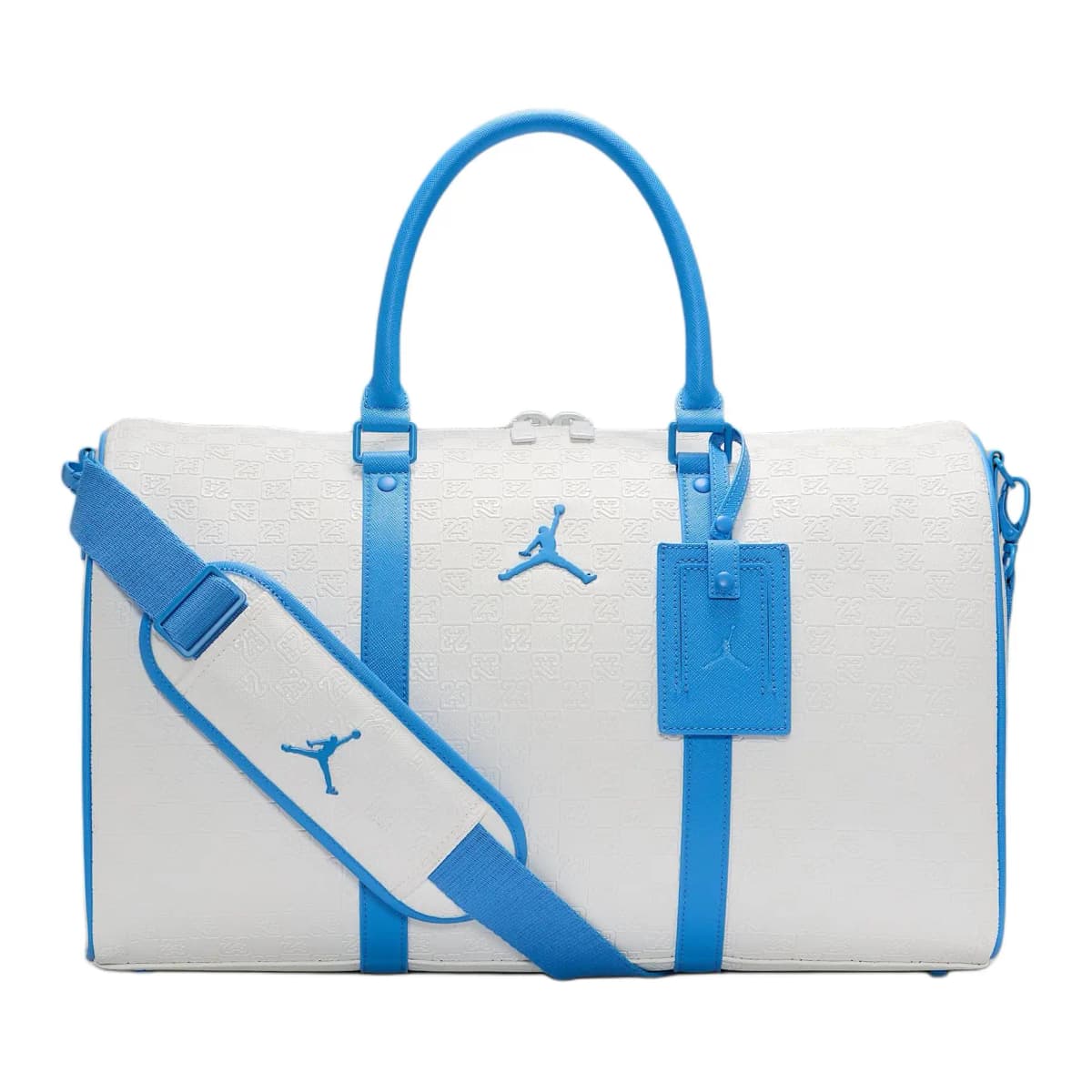 Jordan Monogram Çiyin Çantası Qadın Ağ