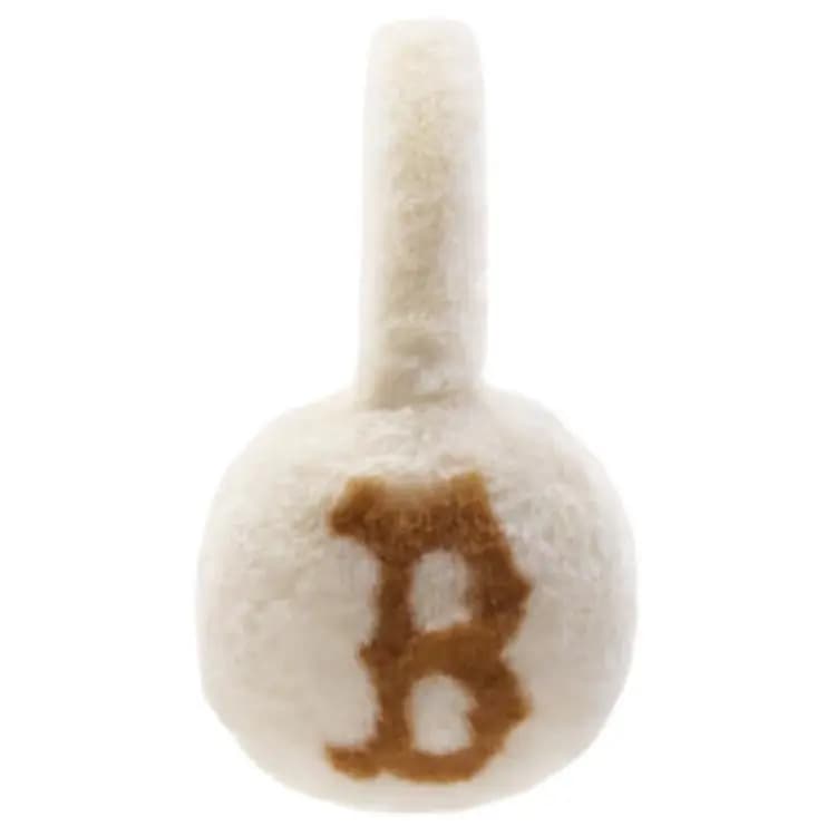 MLB Letter Unisex Qulaqçıq Krem 2