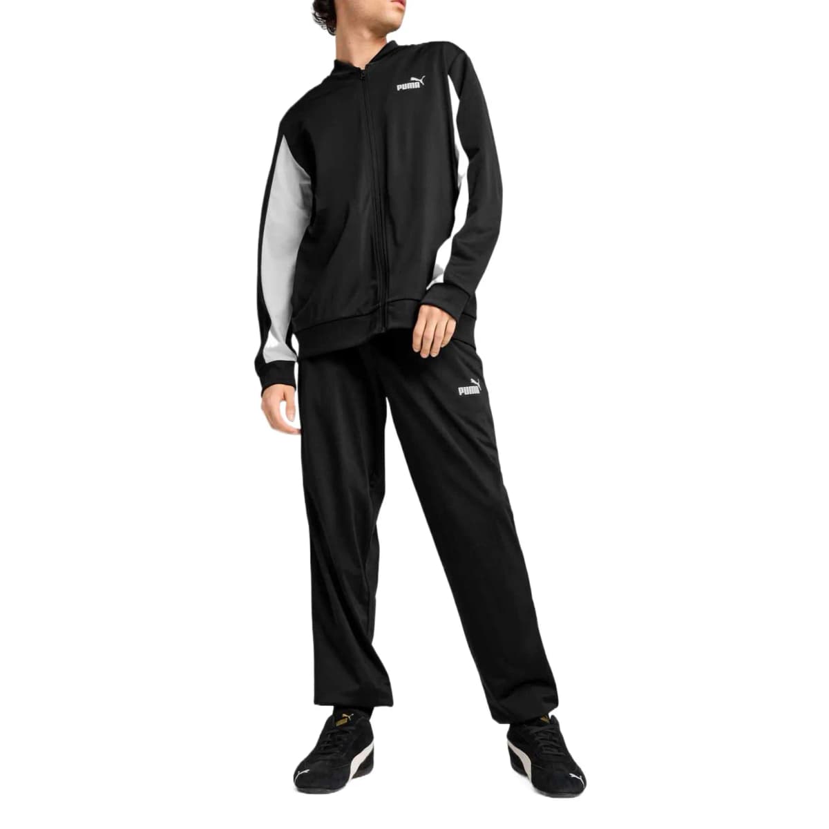 PUMA Kişi İdman Dəsti Qara 4
