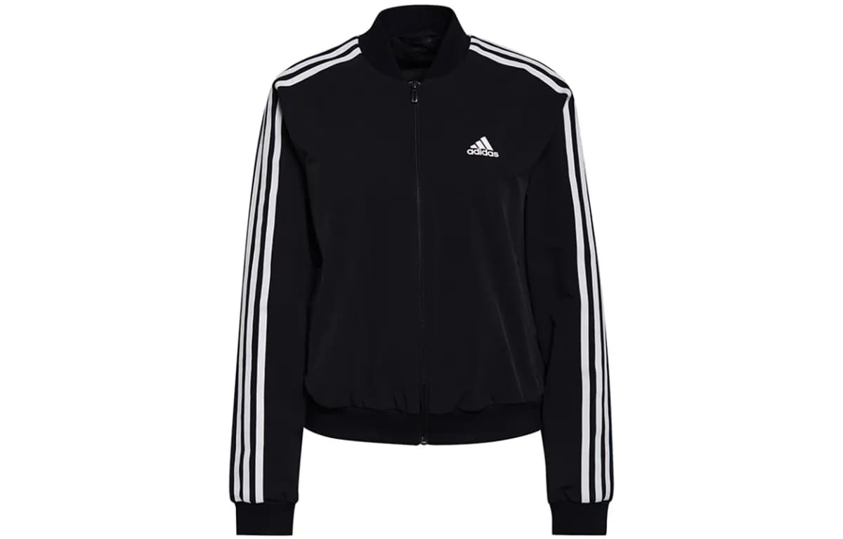 adidas Stripe Panel Qadın Pencəyi Qara