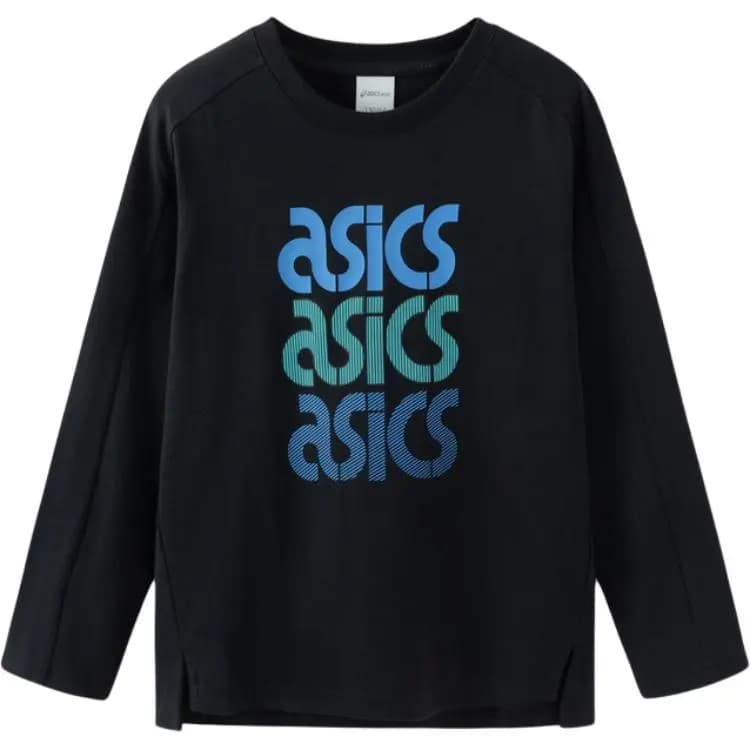 Asics Uzunqol Köynək Gənclər Qara