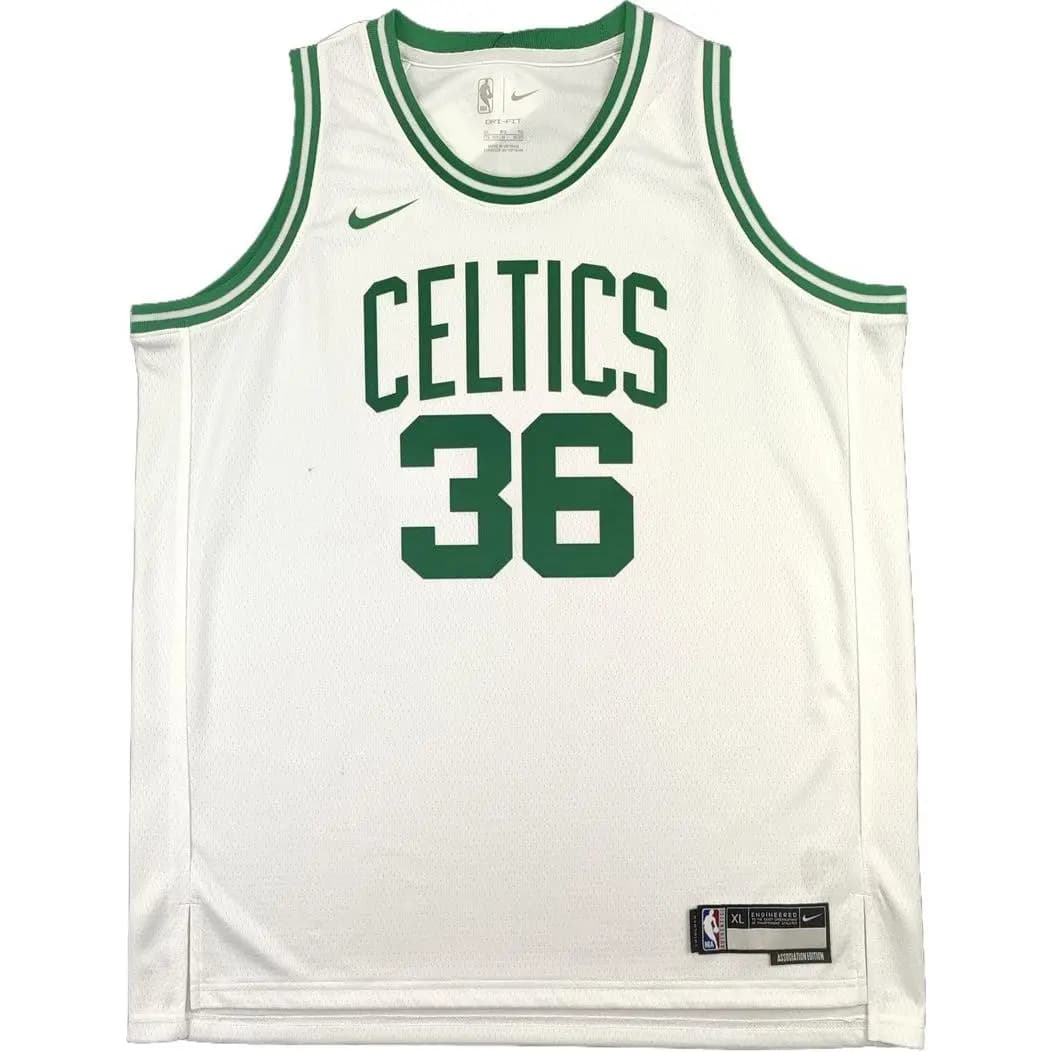 Nike x NBA Boston Celtics Marcus Smart Uşaq Maykası Ağ