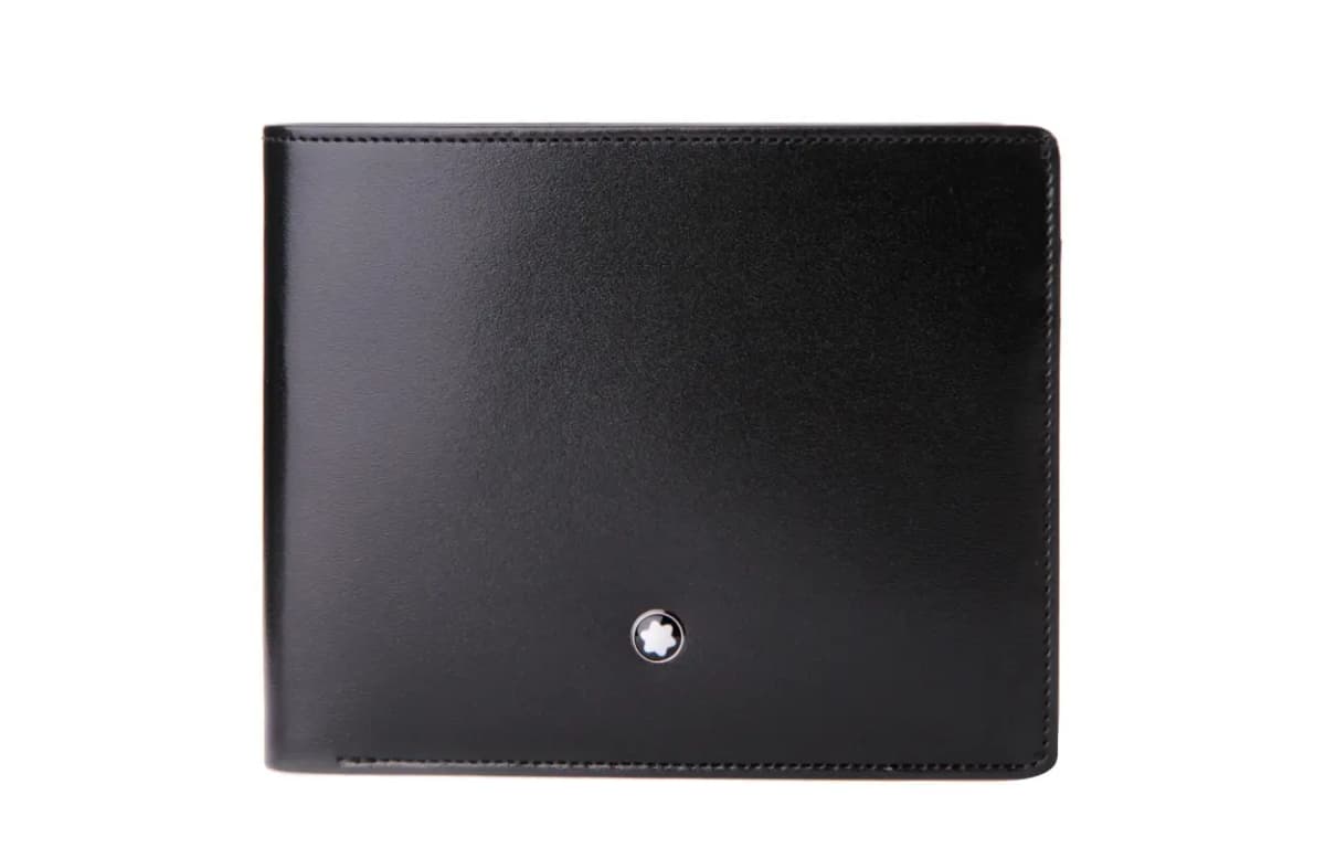 MONTBLANC Meisterstück Dəri Kartlıq və Pulqabı Kişi Qara