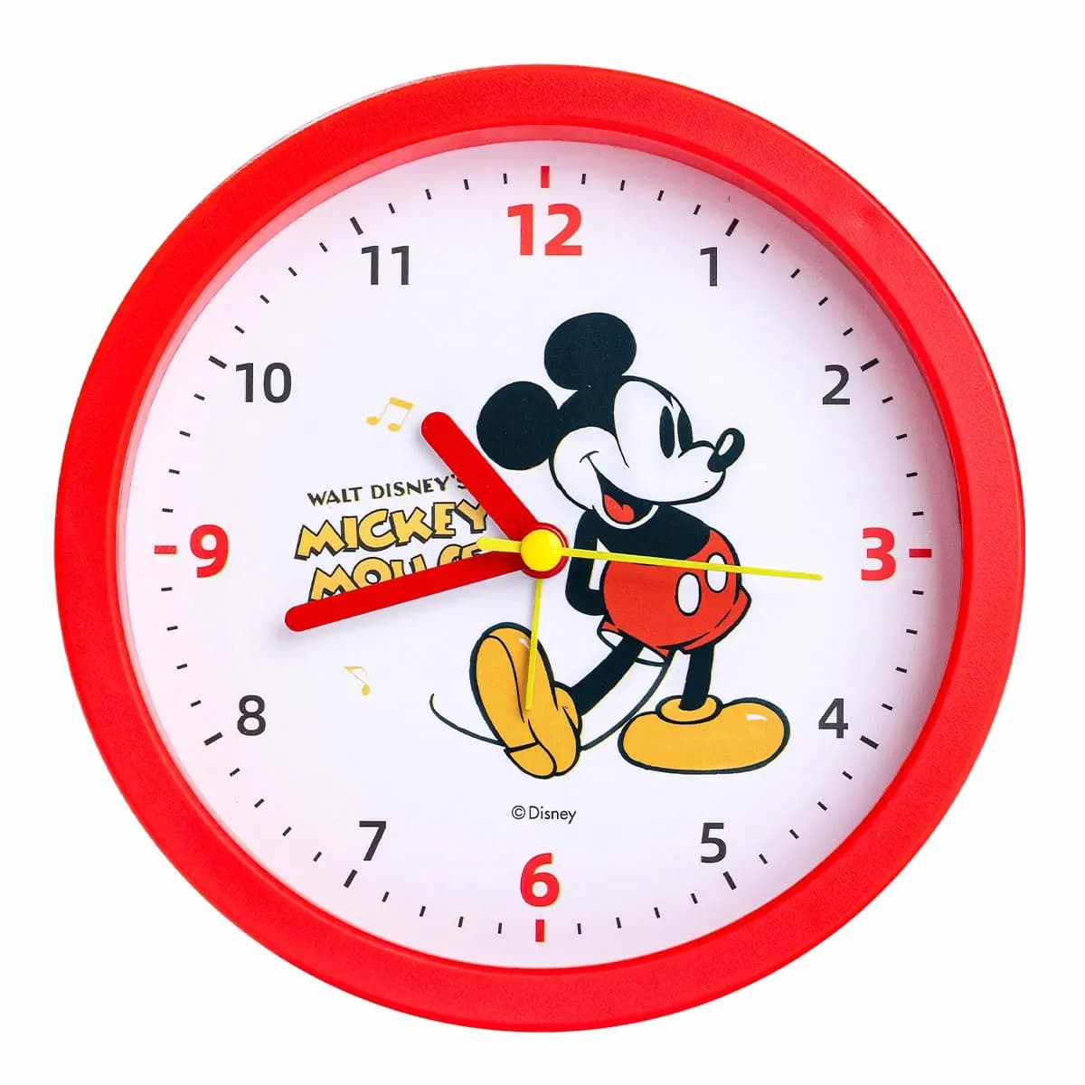 Disney Uşaq Stolüstü Zəngli Saat Unisex Ağ 11