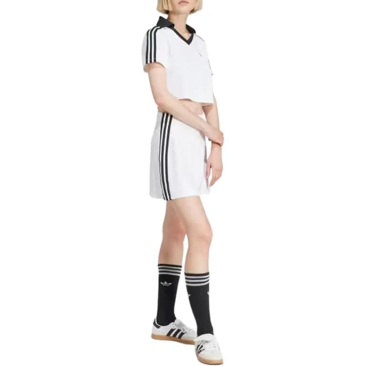 Adidas Originals Adicolor Football Jacquard V-Yaxa Polo Köynək 4