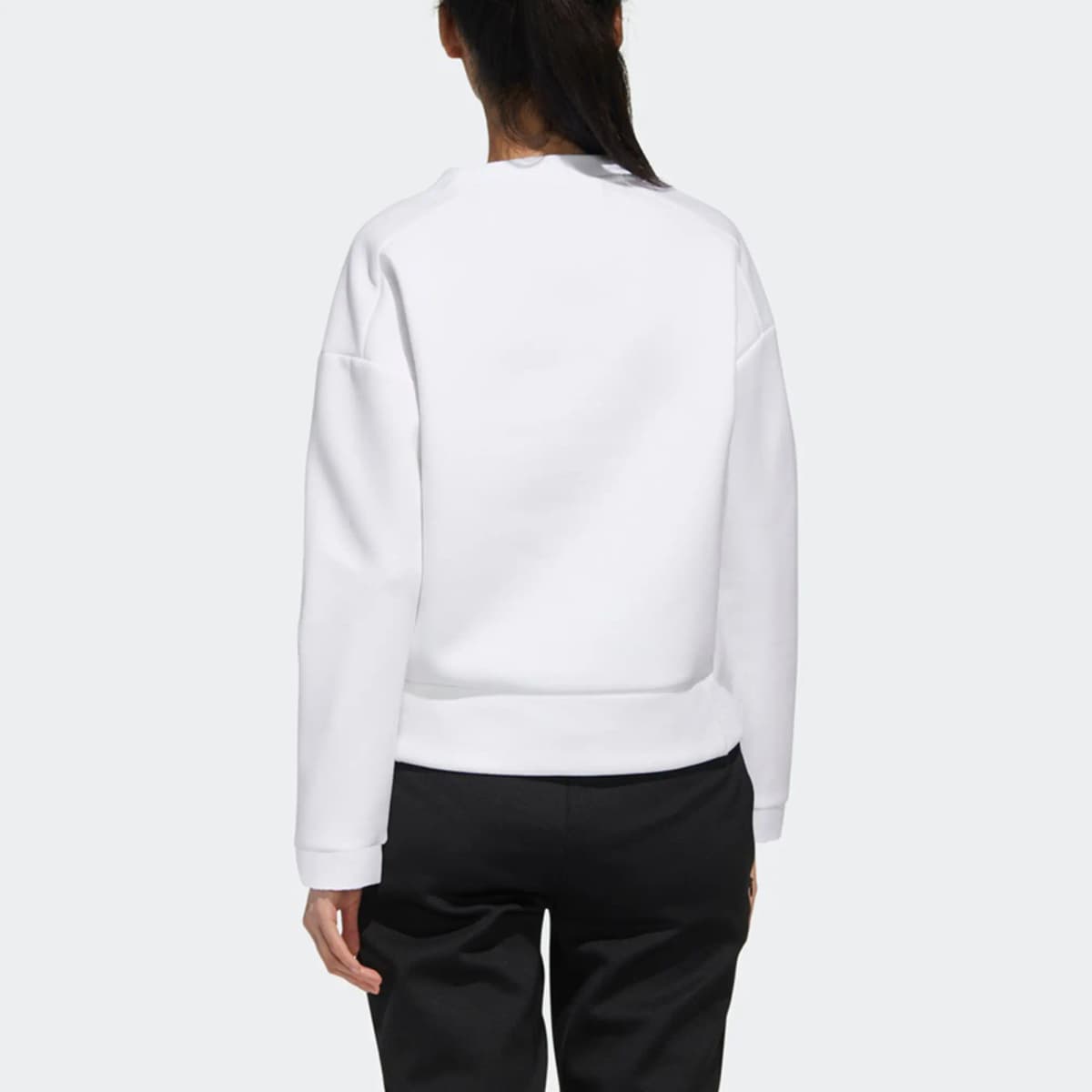 adidas Style Soft Swt Qadın Sweatshirt Ağ 4