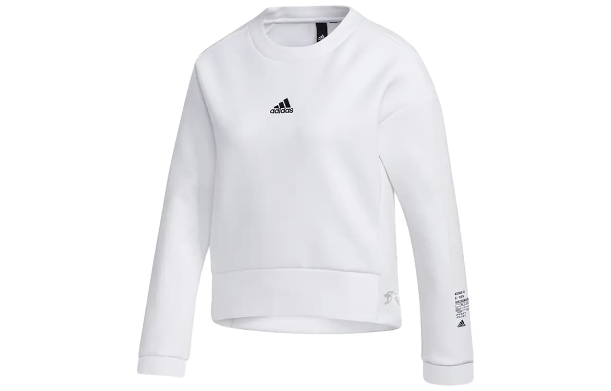 adidas Style Soft Swt Qadın Sweatshirt Ağ