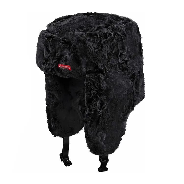 Supreme FW24 WEEK 17 USHANKA HAT Cotton Trapper Hat Unisex Brown/Black