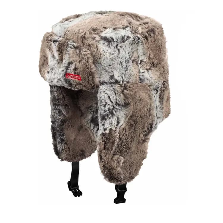 Supreme FW24 WEEK 17 USHANKA HAT Cotton Trapper Hat Unisex Brown/Black 3
