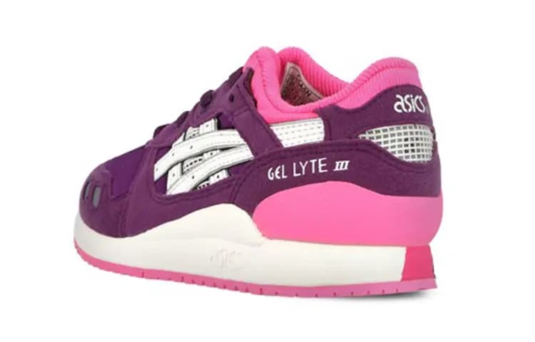 Asics Gel-Lyte Uşaq Qaçış Ayaqqabısı Bənövşəyi/Çəhrayı 4
