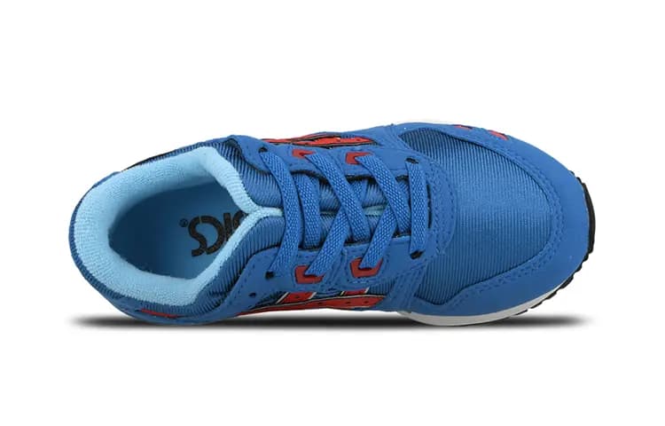 Asics Gel-Lyte 3 Uşaq Qaçış Ayaqqabısı Göy/Qırmızı 5