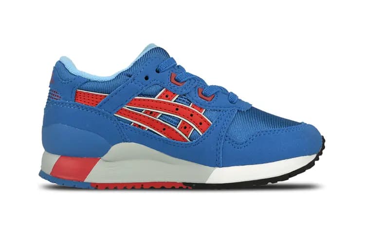 Asics Gel-Lyte 3 Uşaq Qaçış Ayaqqabısı Göy/Qırmızı 2