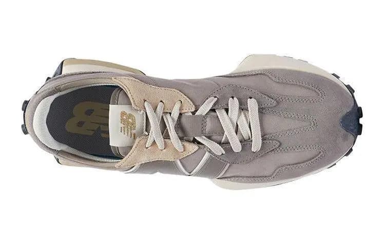 New Balance 327 Grey White Gold GS 4